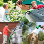 Manguera Expandible hasta 30 Metros con Pistola Multiusos - VERDE - Imagen 5