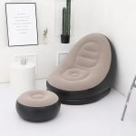 Sillon Inflable con Reposapies - Marron - Imagen 5