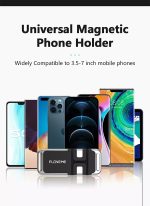 Soporte magnético para Celular ideal para tu auto - Negro - Imagen 6