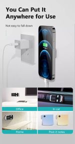 Soporte magnético para Celular ideal para Auto - Plateado - Imagen 11