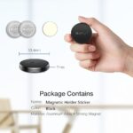 Soporte magnético circular para celular o móvil para auto - Plateado - Imagen 4