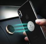 Soporte magnético circular para celular o móvil para auto - Plateado - Imagen 5