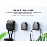 Soporte magnético para fijar celular en auto - pack 3 soportes - Negro - Imagen 3