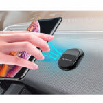 Soporte magnético para fijar celular en auto - pack 3 soportes - Negro - Imagen 5