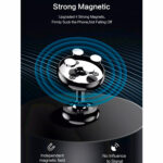 Soporte Magnético para fijar celular en Auto o más - Giro 360 - Negro - Imagen 3