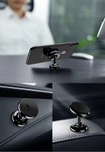 Soporte Magnético para fijar celular en Auto o más - Giro 360 - Negro - Imagen 10