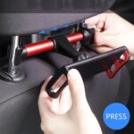 Soporte de tablet o celular para segunda fila del automóvil - Rojo - Imagen 3