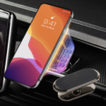 Soporte Celular Magnético holder 360 color Bronce para Carro auto - Imagen 3