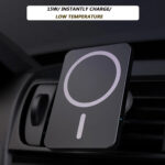 Cargador magnético, telefono / Iphone 12 a más de auto, Magsafe 15W - Imagen 4