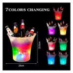 Cubeta hielera bluetooth con parlante RGB 5L - Imagen 3