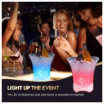 Cubeta hielera bluetooth con parlante RGB 5L - Imagen 2