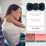 Mini Masajeador con pulsos eléctricos recargable USB Modelo Mariposa - Imagen 7