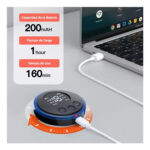 Mini Masajeador con pulsos eléctricos recargable USB Modelo Mariposa - Imagen 11