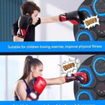 Máquina de Boxeo para Entrenamiento Música Luz Led Bluetooth - Imagen 3
