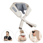 Masajeador multifuncional recargable  beige - Imagen 6