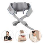 Masajeador multifuncional recargable gris