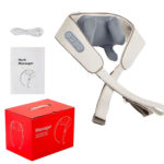 Masajeador multifuncional recargable  beige - Imagen 2