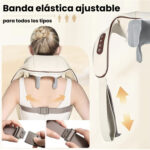 Masajeador multifuncional recargable  beige - Imagen 4