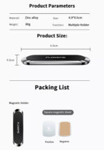 Soporte Celular Magnético Plano para Dispositivo Movil MS - Imagen 5