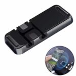 Soporte magnético con sujetador de cables color negro para autos o más