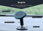 Soporte Magnético de Celular Largo Redondo Vehicular - Imagen 2