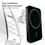 Cargador magnético, teléfono / Iphone 12 a más de auto, Magsafing 15W - Imagen 4