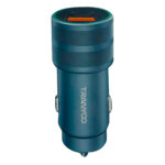 Cargador de Celular o Móvil para Auto 5 A - Gris - Salida 30W