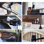 Soporte Ajustable para Celular en Retrovisor de Auto con Giro 360° - Imagen 6