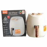Freidora de aire Manual RAF con capacidad de 5.8 L -1500W Blanca - Imagen 3