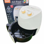 Freidora de aire Manual RAF con capacidad de 5.8 L -1500W Blanca - Imagen 4