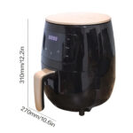 Freidora Aire Airfryer Digital 6L Potencia de 2400W Extra Grande - Imagen 4