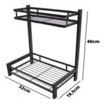 Organizador Multifuncional de 2 Niveles para Cocina / Baños - Imagen 3