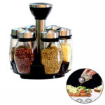 Set Condimentero Giratorio - 6 frascos - Imagen 3