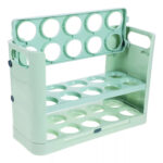 Organizador de huevos, 3 niveles con capacidad para 30 unidades -Verde - Imagen 3