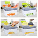 Rallador Picadora Verduras y Frutas Multifuncional para toda ocasión - Imagen 2