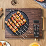 Cocina Encimera Eléctrica Digital de Vitroceramica Portatil 2200W - Imagen 4