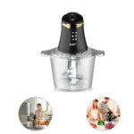 Picadora Procesador de Eléctrica Multifuncional 3L Tritura Pica y Mezcla en Segundos