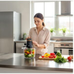 Picadora Procesador de Eléctrica Multifuncional 3L Tritura Pica y Mezcla en Segundos - Imagen 5