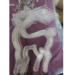 Luces en Cascada de 2m - Diseño Estrellas y Reno Multicolor Navidad - Imagen 5