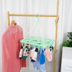 Colgador o Tendedero de ropa con múltiples clips o ganchos - Imagen 6