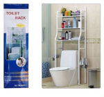 Estante Soporte Organizador de Baño de 3 Niveles – Blanco - Imagen 2