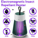Lámpara eléctrica repelente Led Uv trampa silenciosa para Mosquitos - Imagen 4