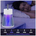 Lámpara eléctrica repelente Led Uv trampa silenciosa para Mosquitos - Imagen 5