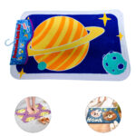 Tapete de Baño para Niños -Planeta Saturno Antideslizante y Absorbente