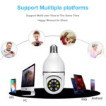 Foco Cámara de Seguridad HD WIFI con Sensor de Movimiento y Control vía App - Imagen 2