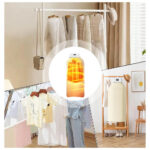 Secador de Ropa Plegable y Portátil de 600W — Dile Adios al tendedero y mal clima - Blanco - Imagen 7