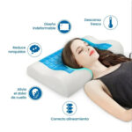 Almohada Viscoelástica con Gel FreshCool Frescura y confort toda la noche - Imagen 3