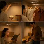 Lampara Luz LED Inteligente con Sensor de Movimiento de 30 cm – Iluminación Automática y Recargable - Imagen 3