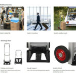 Coche de Carga Portátil Domestico de Aluminio Multiuso Capacidad 90K - Imagen 6