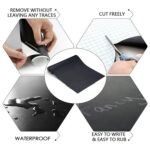 Pack x 2 Pizarras Adhesivas De Vinilo Negro – 45 x 200 cm - Imagen 5